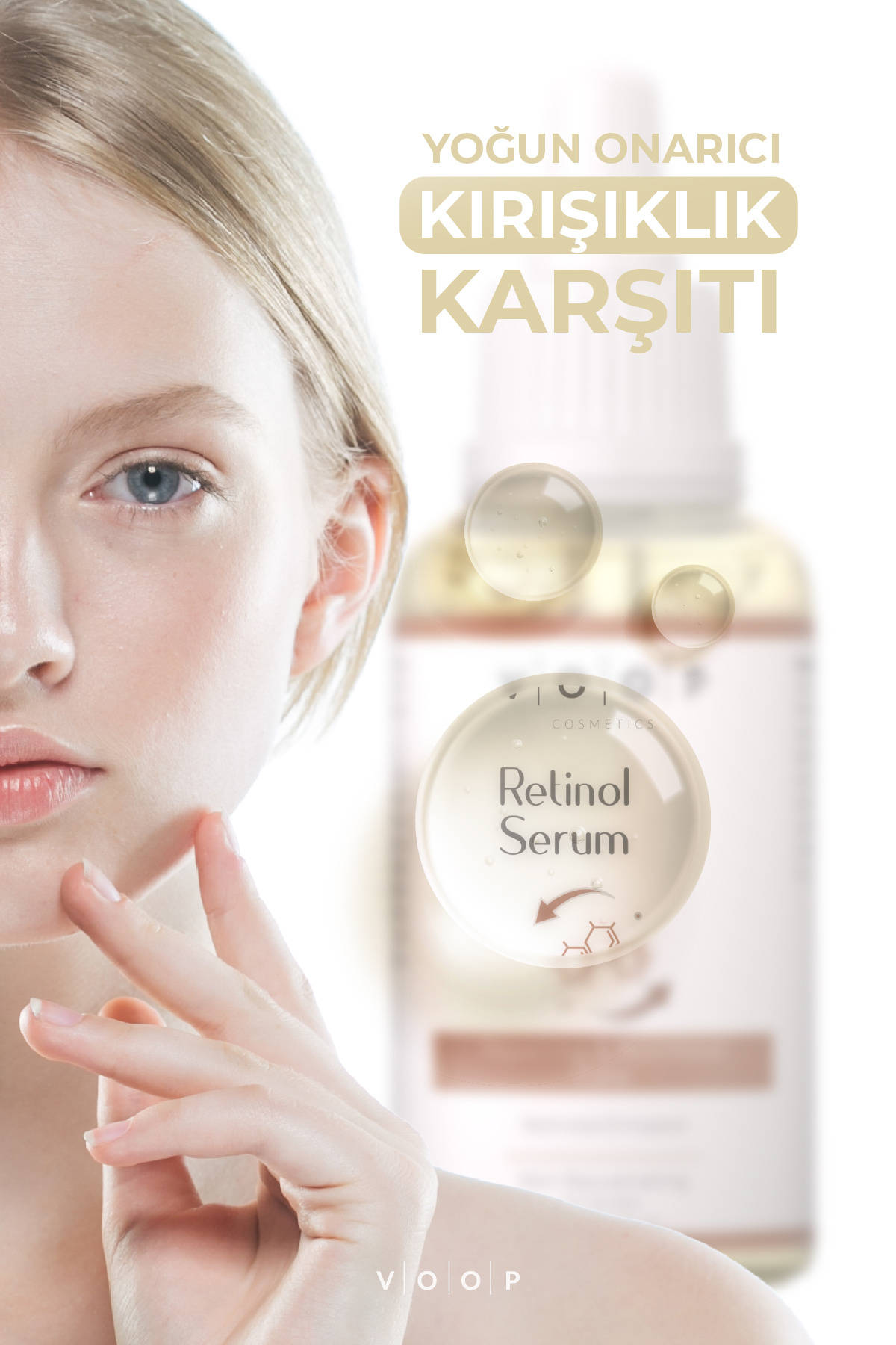 Kırışıklık ve Yaşlanma Karşıtı Bariyer Onarıcı Cilt Yenileyici Serum 30ml | (%1 Retinol + Ceramides) — 8683962010540 — تصویر 6 از 8