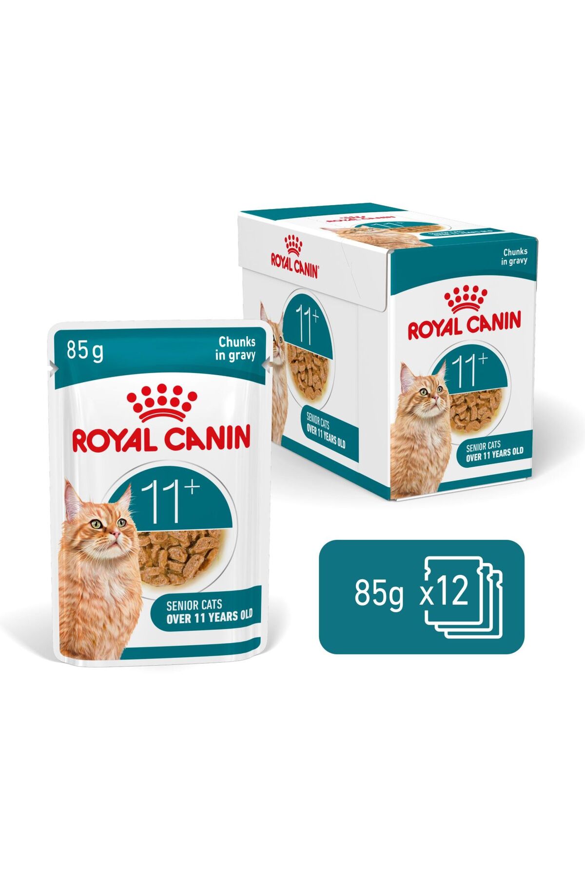 Royal Canin Ageing 11+ Yaşlı Ve Ileri Yaştaki Kedi Yaş Mama 85 gr X 12 Adet Gravy Soslu - Fiyatı, Yorumları