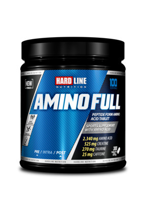 Hardline Amino Full 300 Tablet Aminoasit 100 Servis