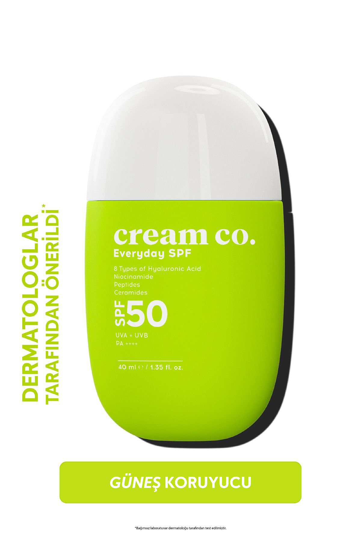 Cream Co. SPF50 Güneş Koruyucu Krem | Leke Karşıtı Nemlendirici Aydınlatıcı | 40 ML | Güneş Serumu - Fiyatı, Yorumları