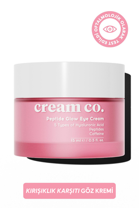 Cream Co. Göz Çevresi Kırışıklık Karşıtı Nemlendirici Aydınlatıcı Göz Kremi |...