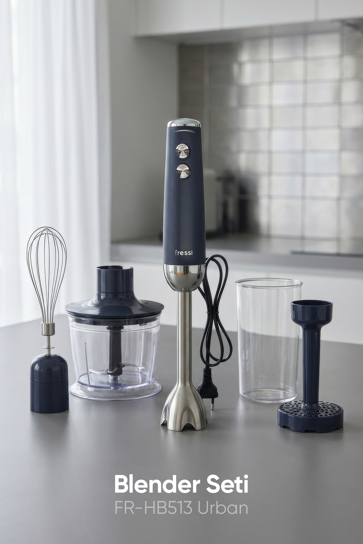 Hand Blender Set 1200W FR-HB513Henna Urban