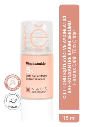 Etat Pur Pure Active Niacinamide %5 Cilt Tonu Eşitleyici Tüm Ciltler Aydınlat...