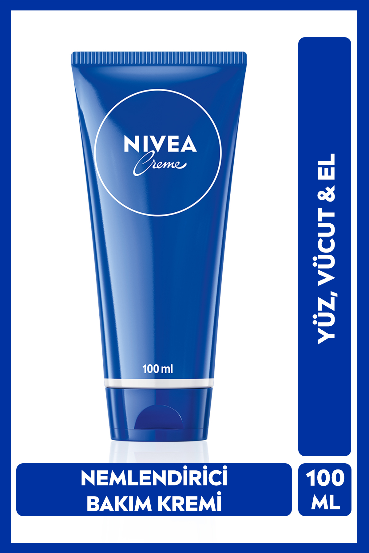 NIVEA Creme Nemlendirici Yüz,Vücut,El Kremi 100 ml,Yoğun Besleyici,Tüm Cilt Tipleri