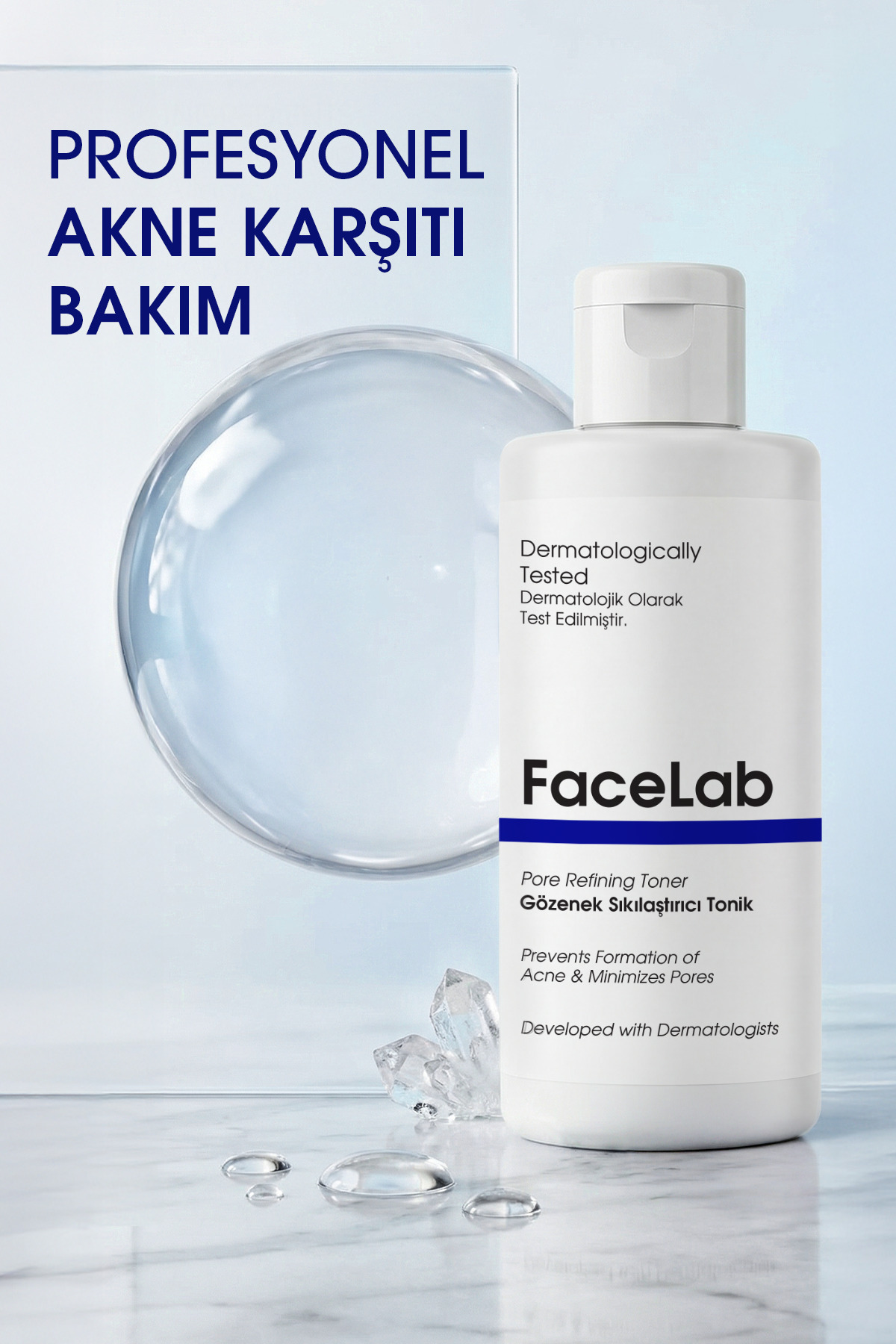 Salisilik Asit (BHA) Tonik 200 ml – Akne & Karşıtı, Gözenek Sıkılaştırıcı Arındırıcı Tonik | Yüz Toniği | Sebum Dengeleyici Tonik | Siyah Nokta Toniği | Cilt Toniği — 8682835473109 — تصویر 5 از 6