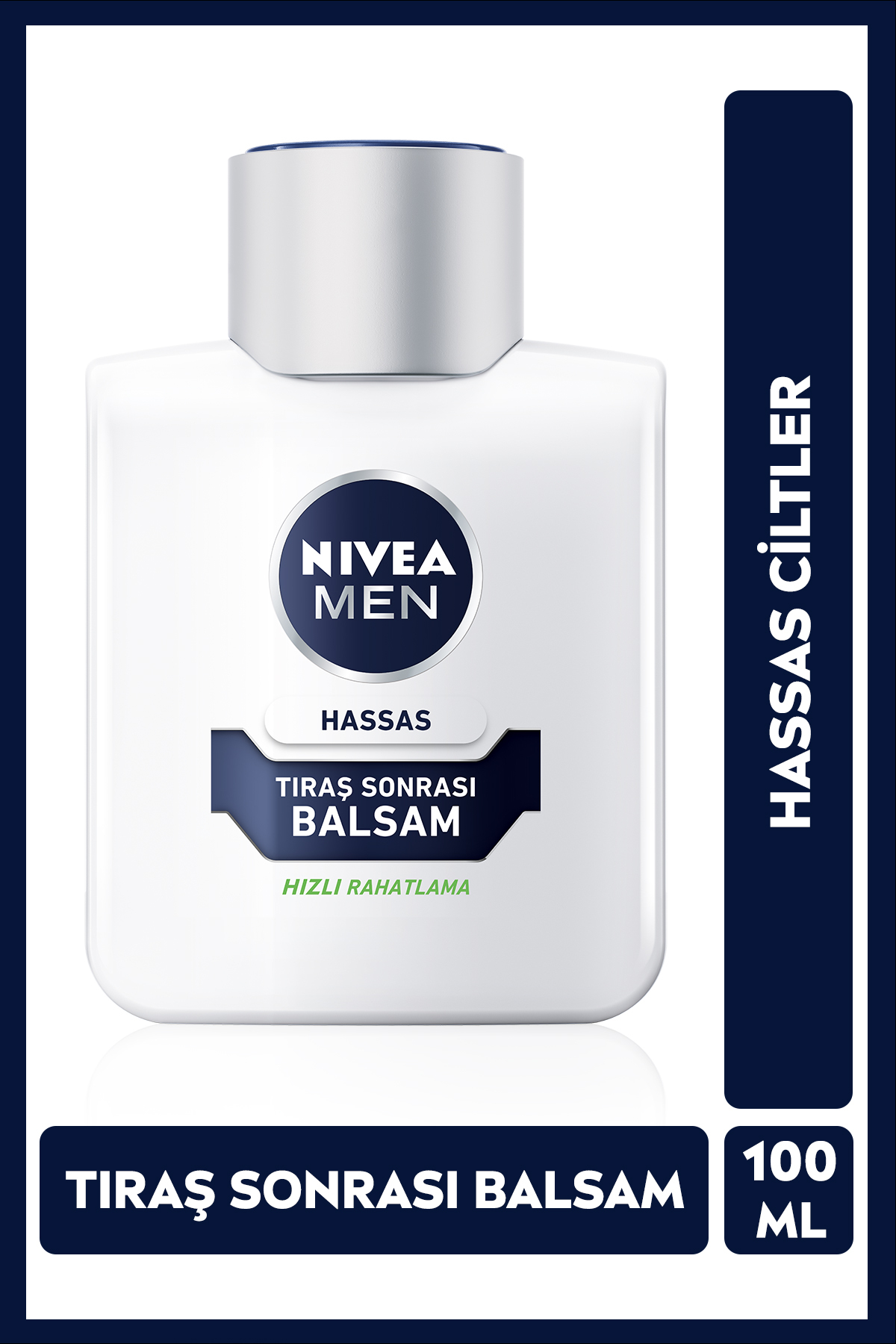 NIVEA MEN Erkek Hassas Ciltlere Özel Tıraş Sonrası Balsam 100ml, Tahriş ve Hassasiyet Karşıtı,Nemlendirici - Fiyatı, Yorumları