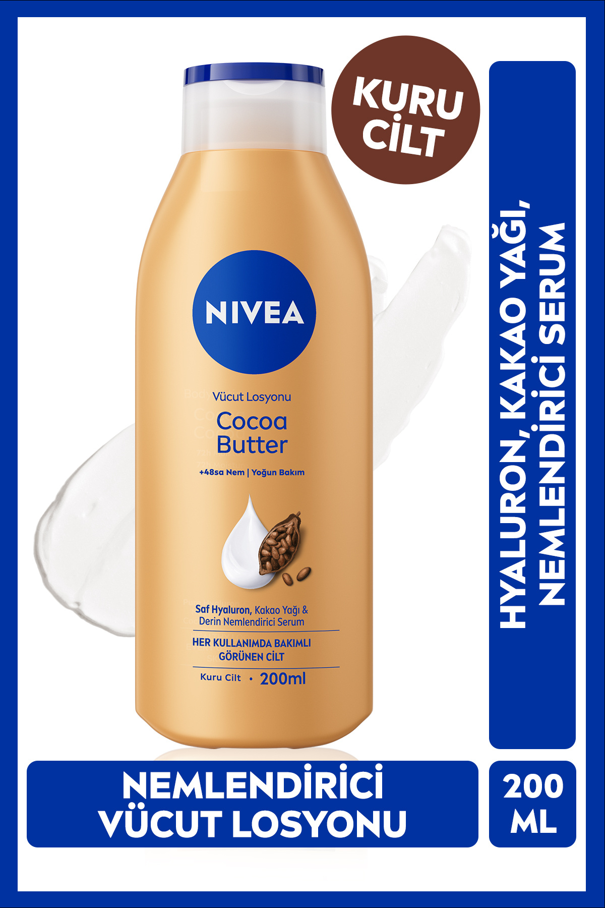 Q10 7 Günde Sıkılaştırıcı Vücut Bakım Losyonu 250ml ve Nemlendirici Losyonu Cocoa Butter 200ml — SET.NVE.1381 — تصویر 5 از 7