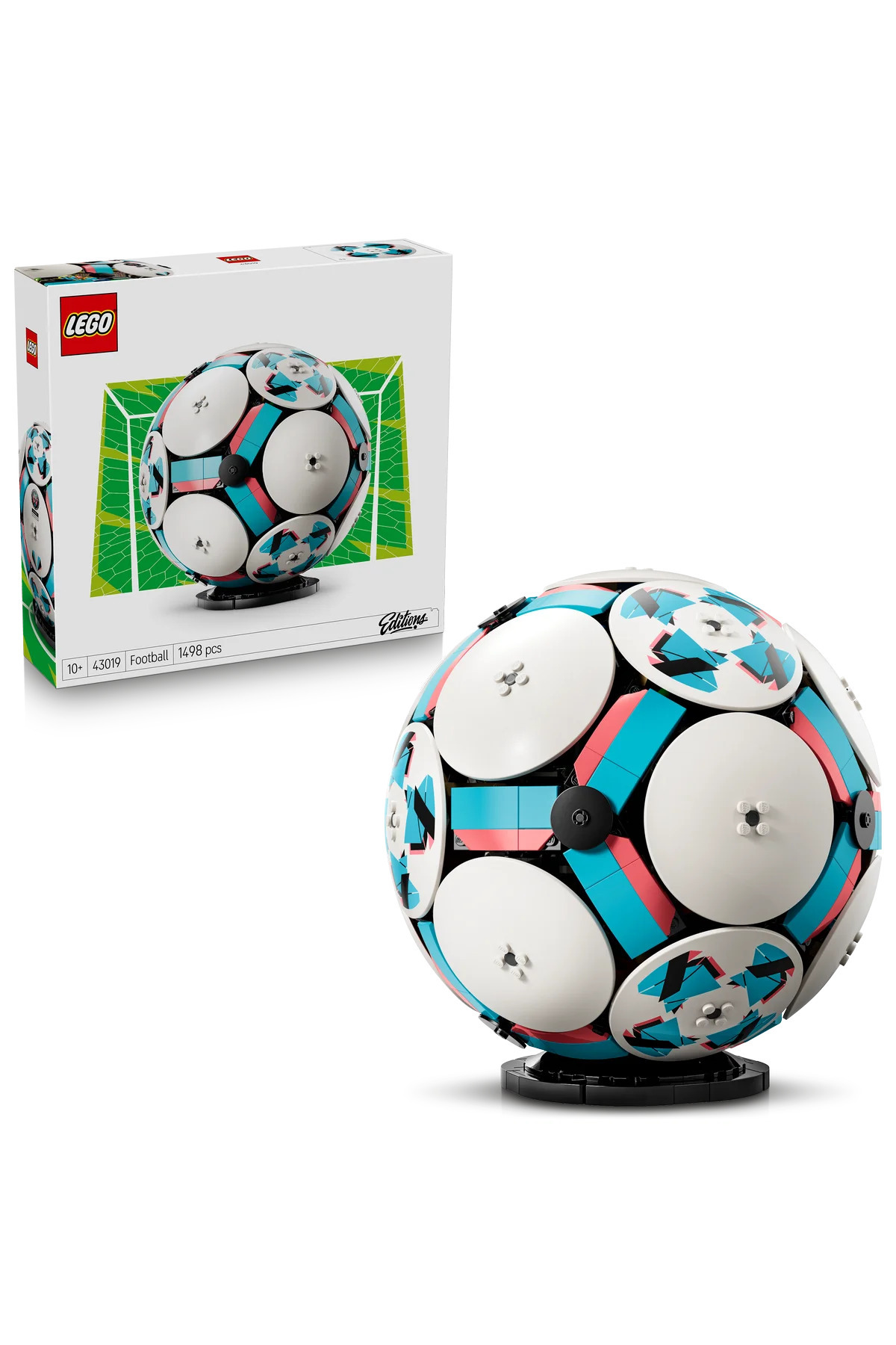 ® Editions Soccer Ball 43019 - 10+ Creative Toy Making Set (1498 Pieces)