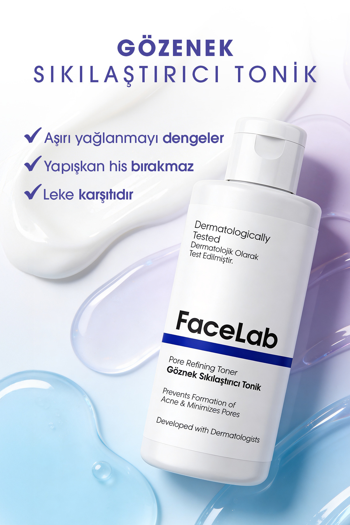 Salisilik Asit (BHA) Tonik 200 ml – Akne & Karşıtı, Gözenek Sıkılaştırıcı Arındırıcı Tonik | Yüz Toniği | Sebum Dengeleyici Tonik | Siyah Nokta Toniği | Cilt Toniği — 8682835473109 — تصویر 6 از 6