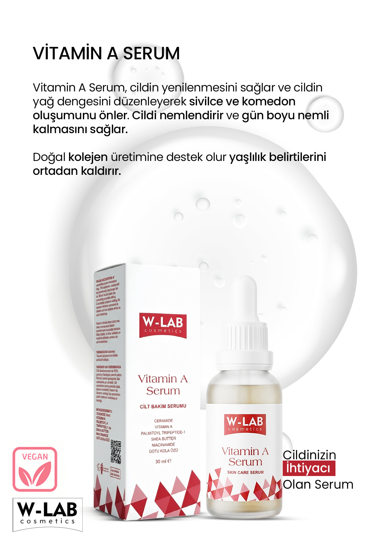 Vitamin A Serum 30 ml — WLAB-U-294 — تصویر 4 از 5