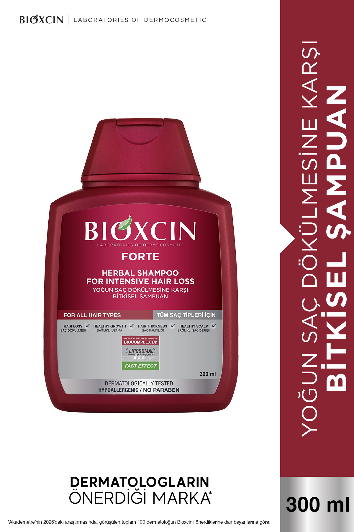 Dökülme Karşıtı & Hacim Veren Şampuan Seti - Forte, Collagen & Biotin — B10375 — تصویر 3 از 7