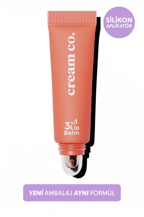 Cream Co. Nemlendirici Parlatıcı 3in1 Lip Balm | Dudak Bakım | Sugar Cookie B...