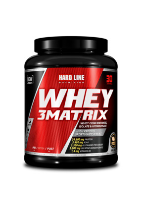 Hardline Whey3 Matrix 908 gr Cookies (KURABİYE AROMALI) Protein Tozu