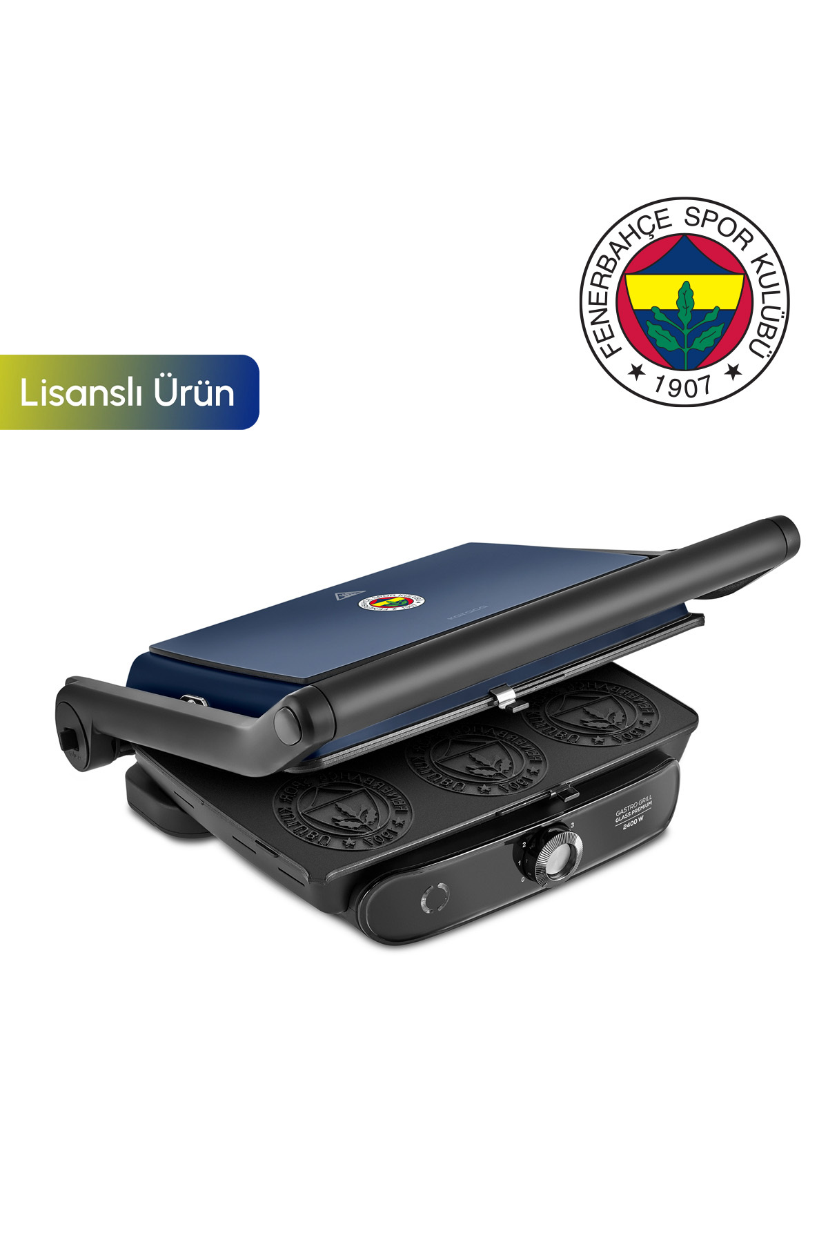 x Fenerbahçe Licensed Fan Logo Plate Toaster