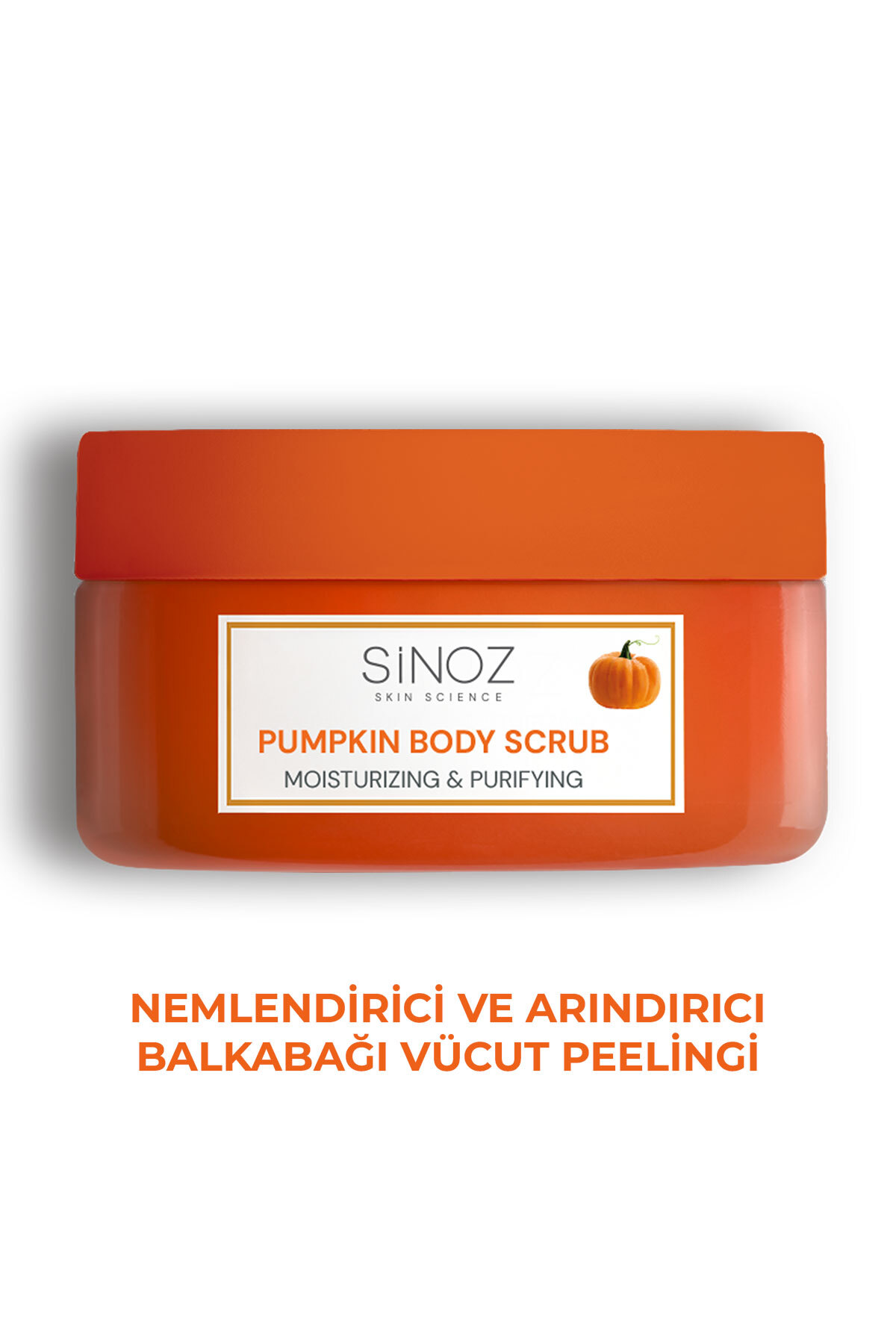 SİNOZ Nemlendirici ve Arındırıcı Balkabağı Vücut Peelingi 300 gr — 10.11.19.017.300.10