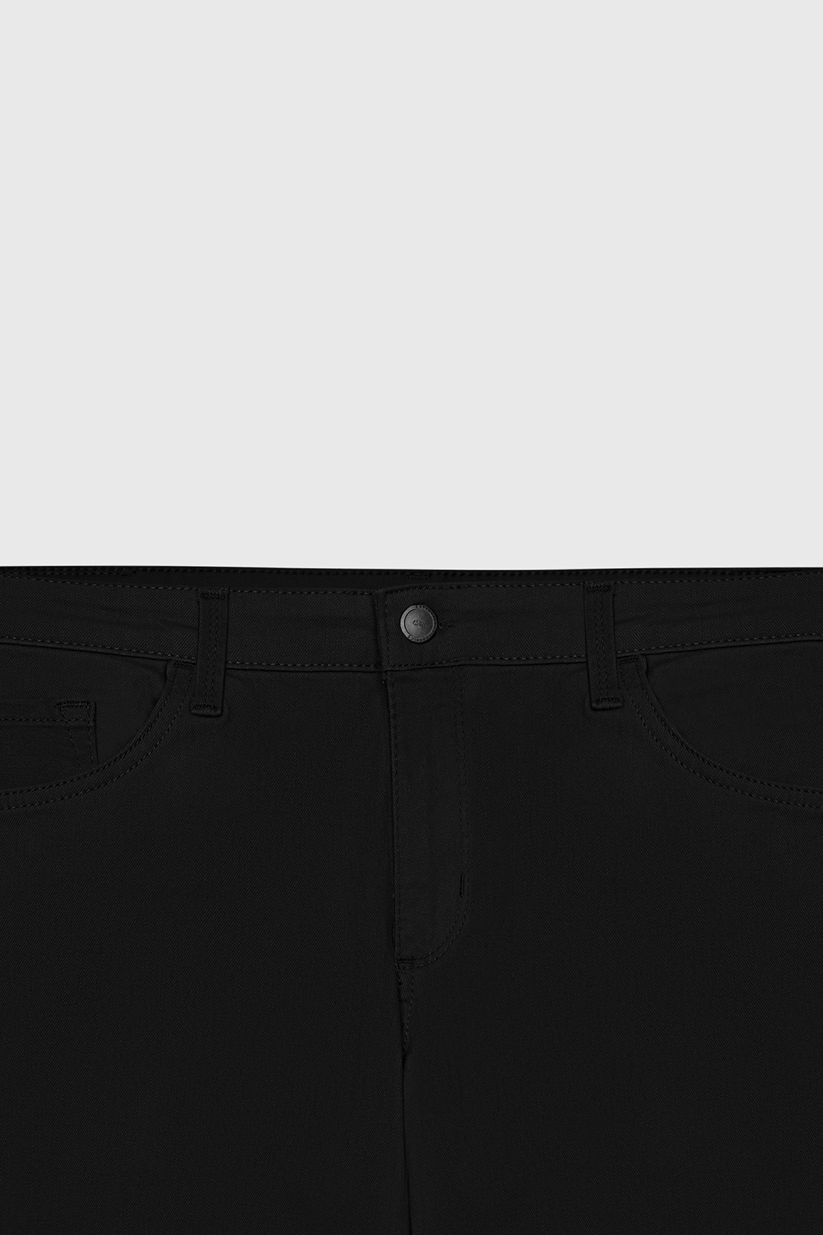 AC&Co / Altınyıldız Classics  Erkek Siyah Diz İzi Yapmayan Slim Fit Dar Kesim 5 Cep Pamuklu Kanvas Esnek Chino Pantolon - Görsel 12