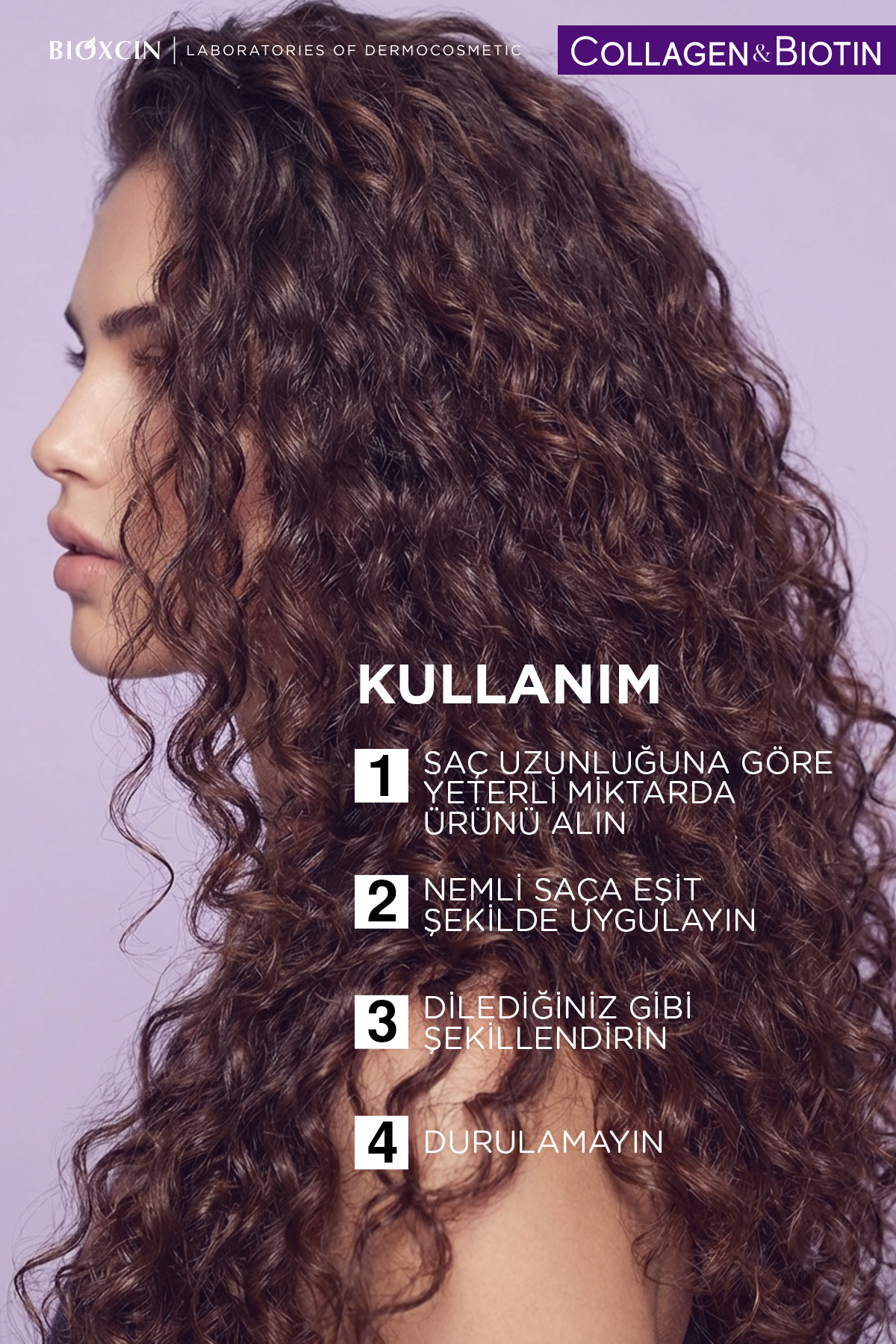 Collagen & Biotin Belirgin Bukleler İçin 7/24 Şekillendirici Krem 200 ml - Elektriklenme Karşıtı — 5007256 — تصویر 5 از 6