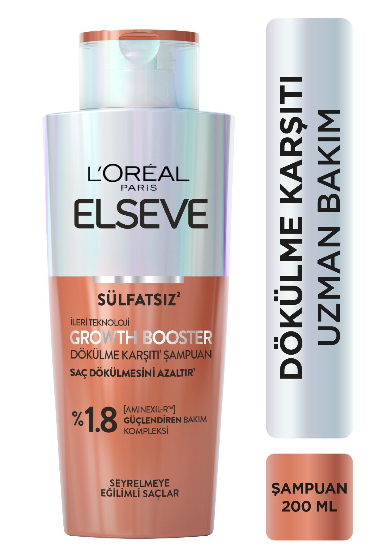 Growth Booster Dökülme Karşıtı Rutin: Şampuan & Saç Derisi Serumu — PKTELSVGROWTBOOSTSHPSRM — تصویر 3 از 9