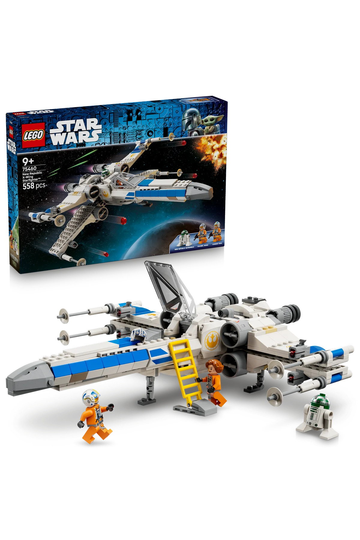 LEGO ® Star Wars™ Yeni Cumhuriyet X-Wing Starfighter™'ı 75460 - 9+