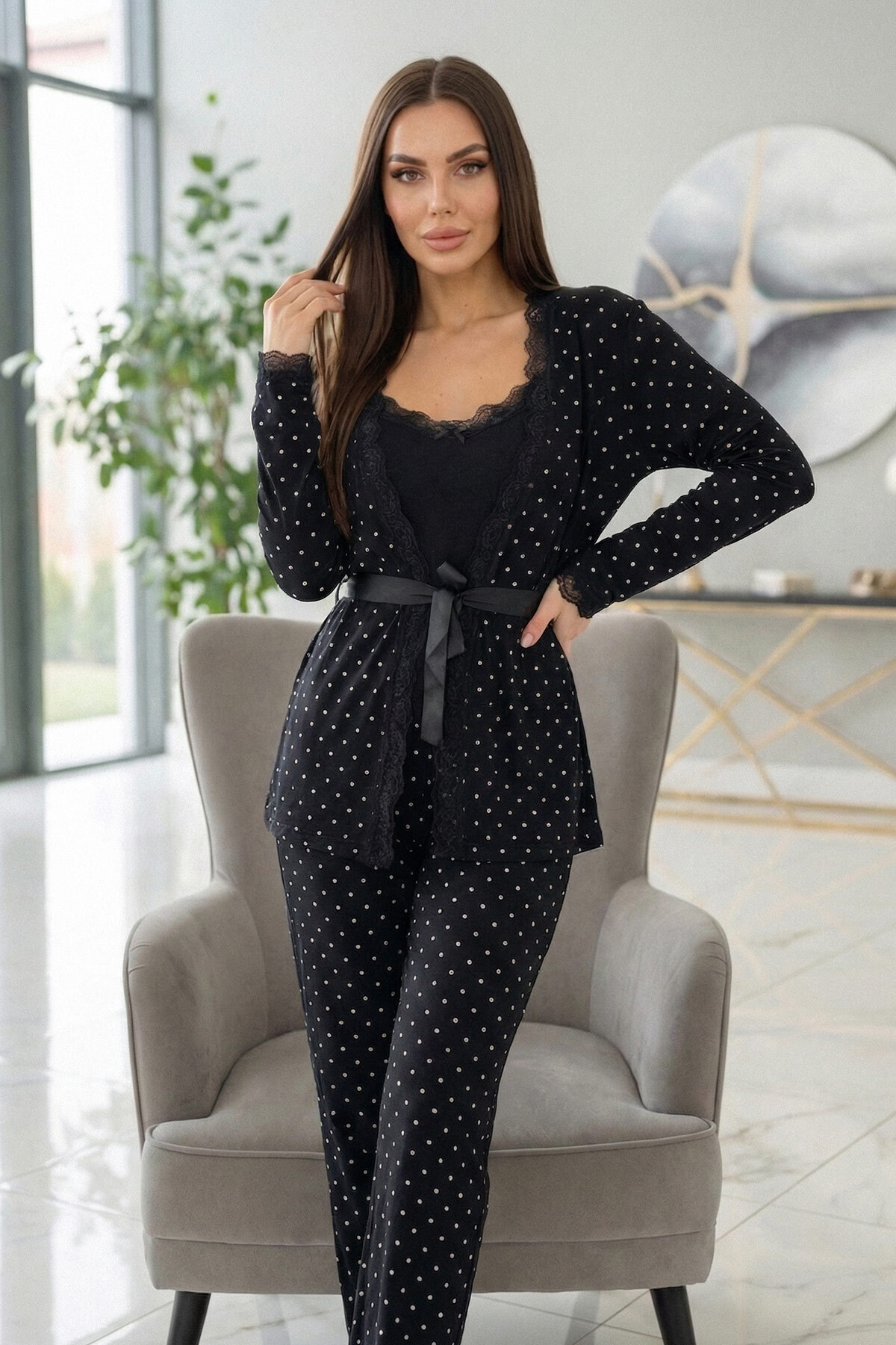 chinese dress ladies Lilo And Stitch Dressing Gown And Pyjama Set
