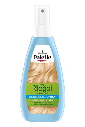 Palette Schwarzkopf Palette Kalıcı Doğal Renkler Renk Açıcı Sprey Saç Boyası