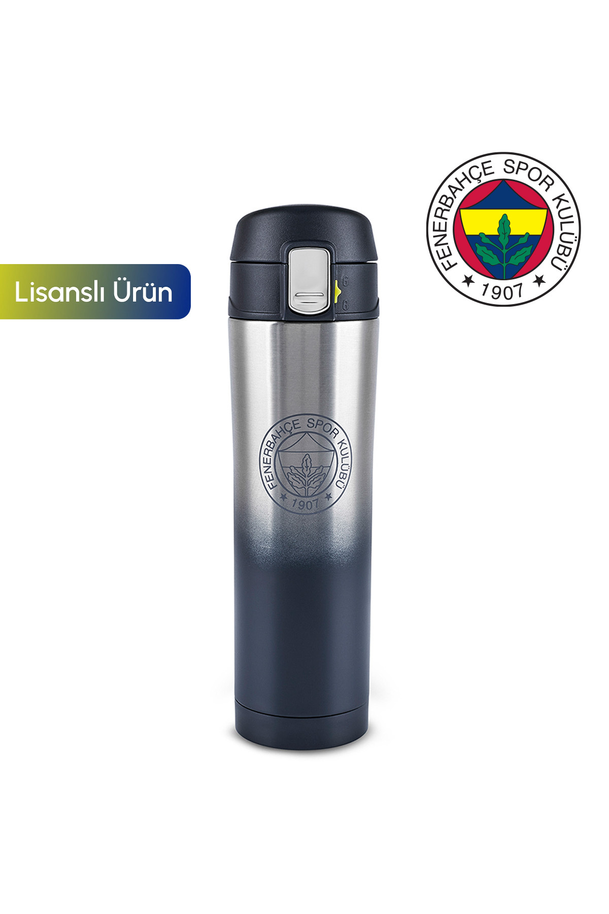 x Fenerbahçe Licensed Steel Sealed Thermos Box 450 ml