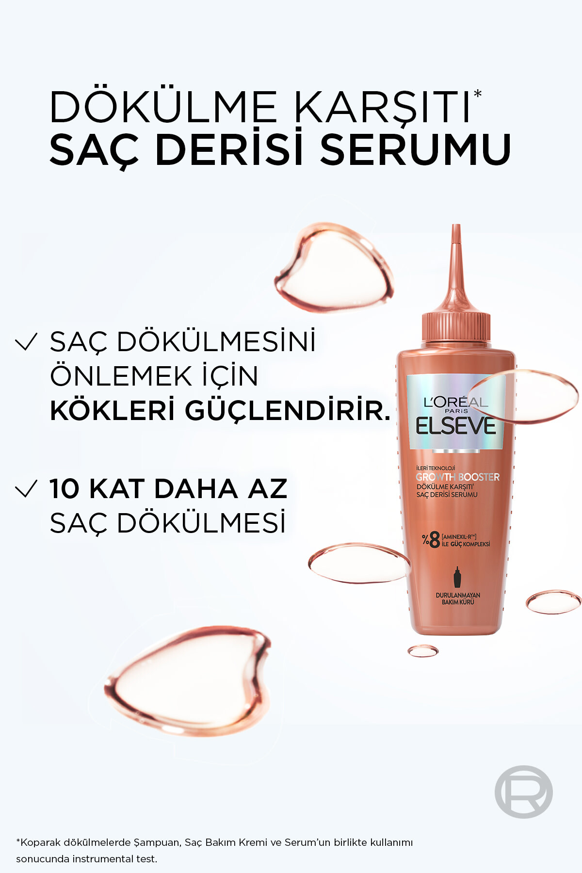 Growth Booster Dökülme Karşıtı Rutin: Şampuan & Saç Derisi Serumu — PKTELSVGROWTBOOSTSHPSRM — تصویر 6 از 9