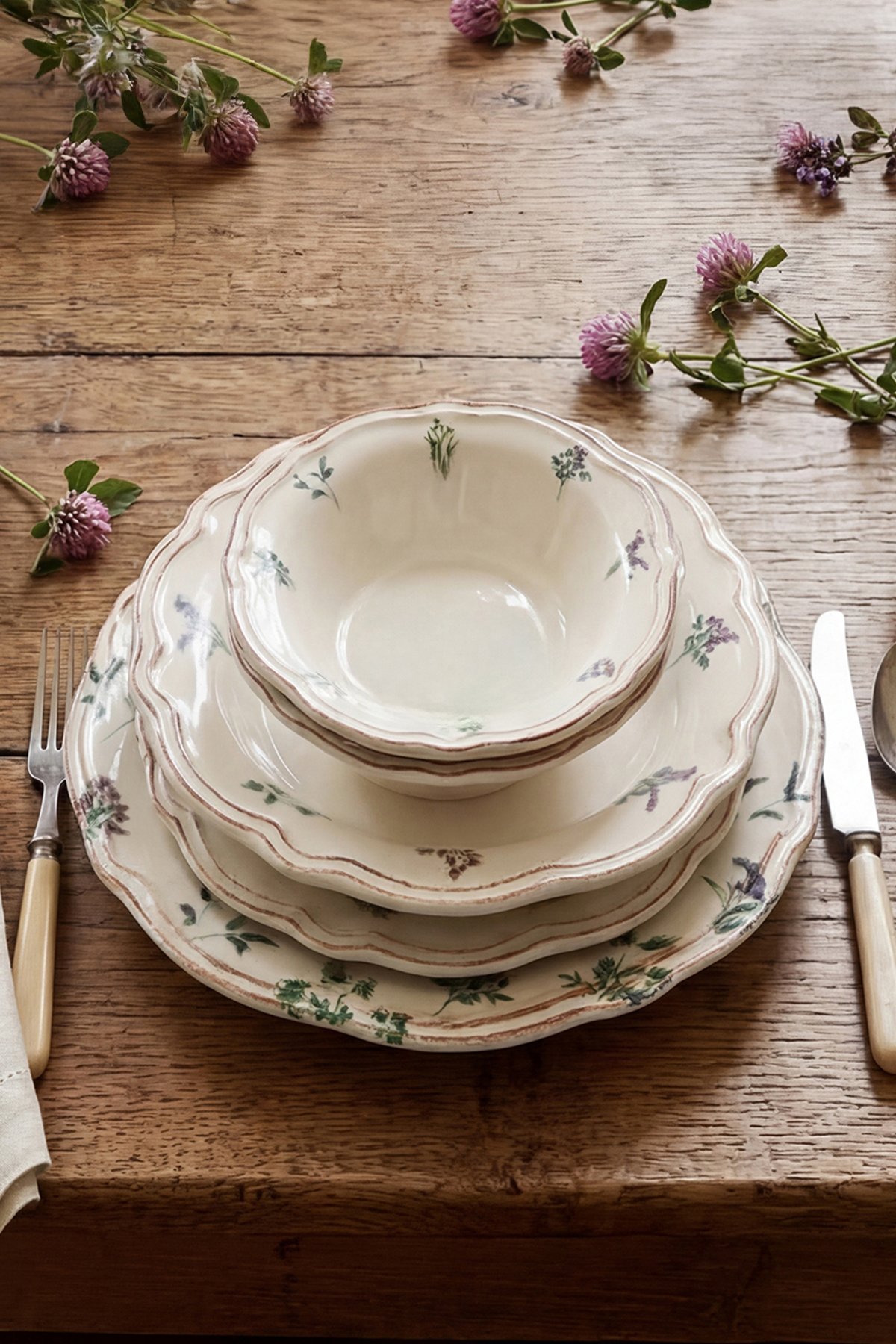 Trendyol Home 8 Piece 2 Person Porcelain Dinner Set Tphss26Tbk00033