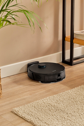 HOMEND Alex Laser 1291h Moplu Ve Haritalamalı Akıllı 5 Kpa Robot Süpürge Siyah