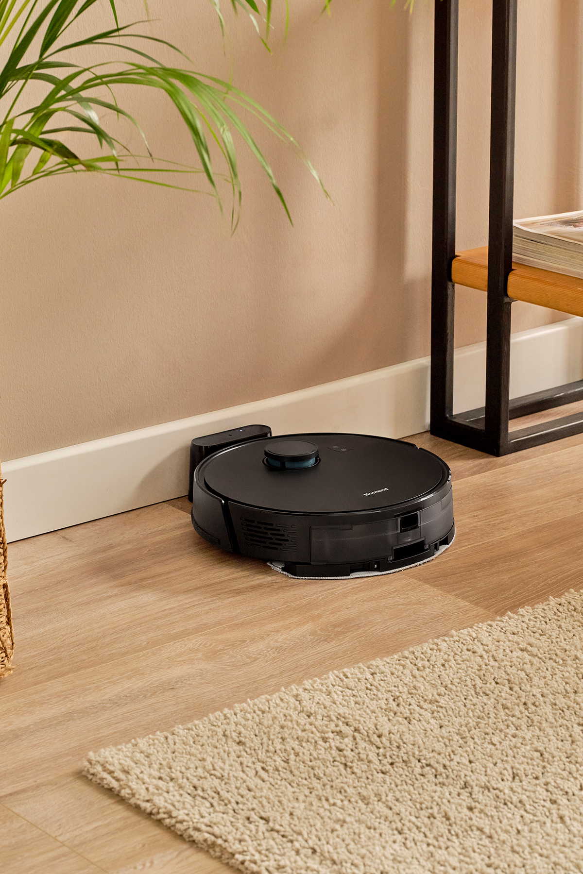 HOMEND Alex Laser 1291h Moplu Ve Haritalamalı Akıllı 5 Kpa Robot Süpürge Siyah - Fiyatı, Yorumları