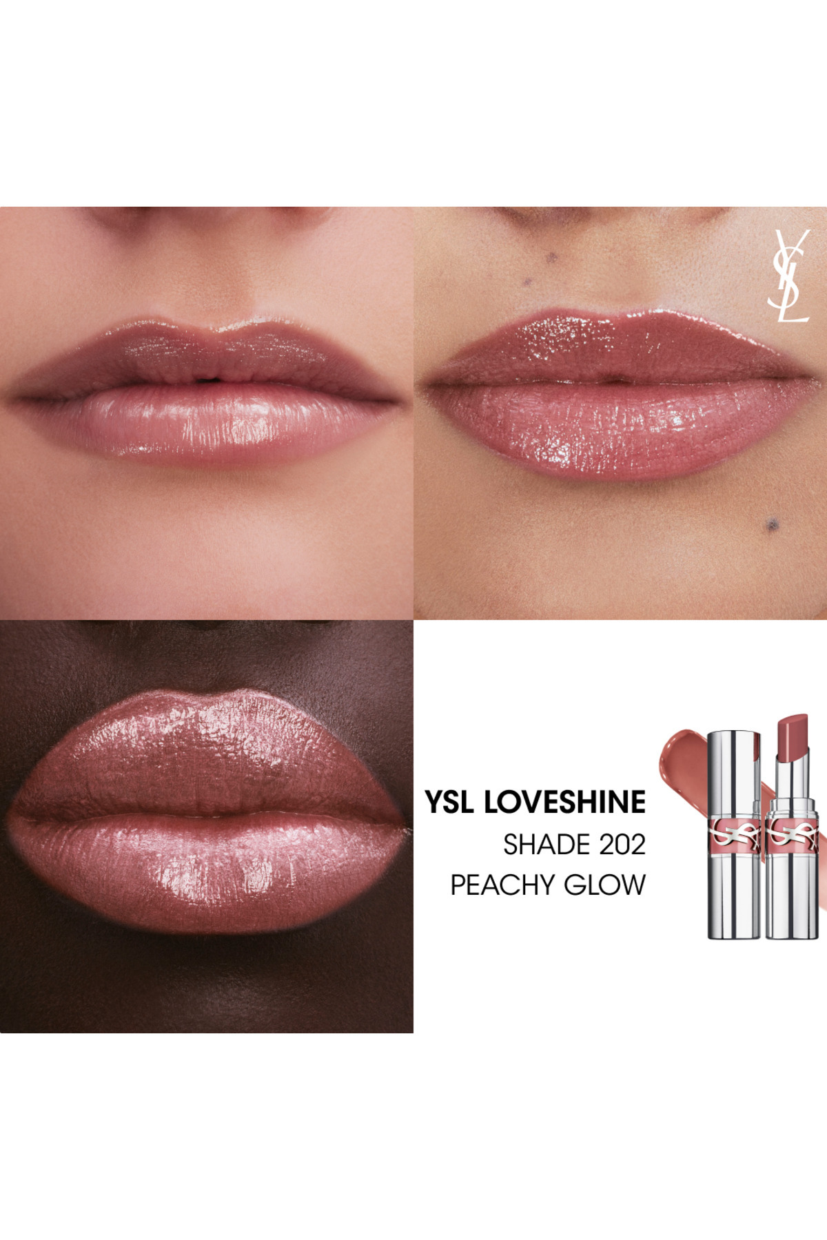 Peachy Glow Lip Combo Makyaj Seti - Loveshine Ruj 202 & Lovenude Dudak Kalemi 01 7829999999296 — VB829296 — تصویر 3 از 4