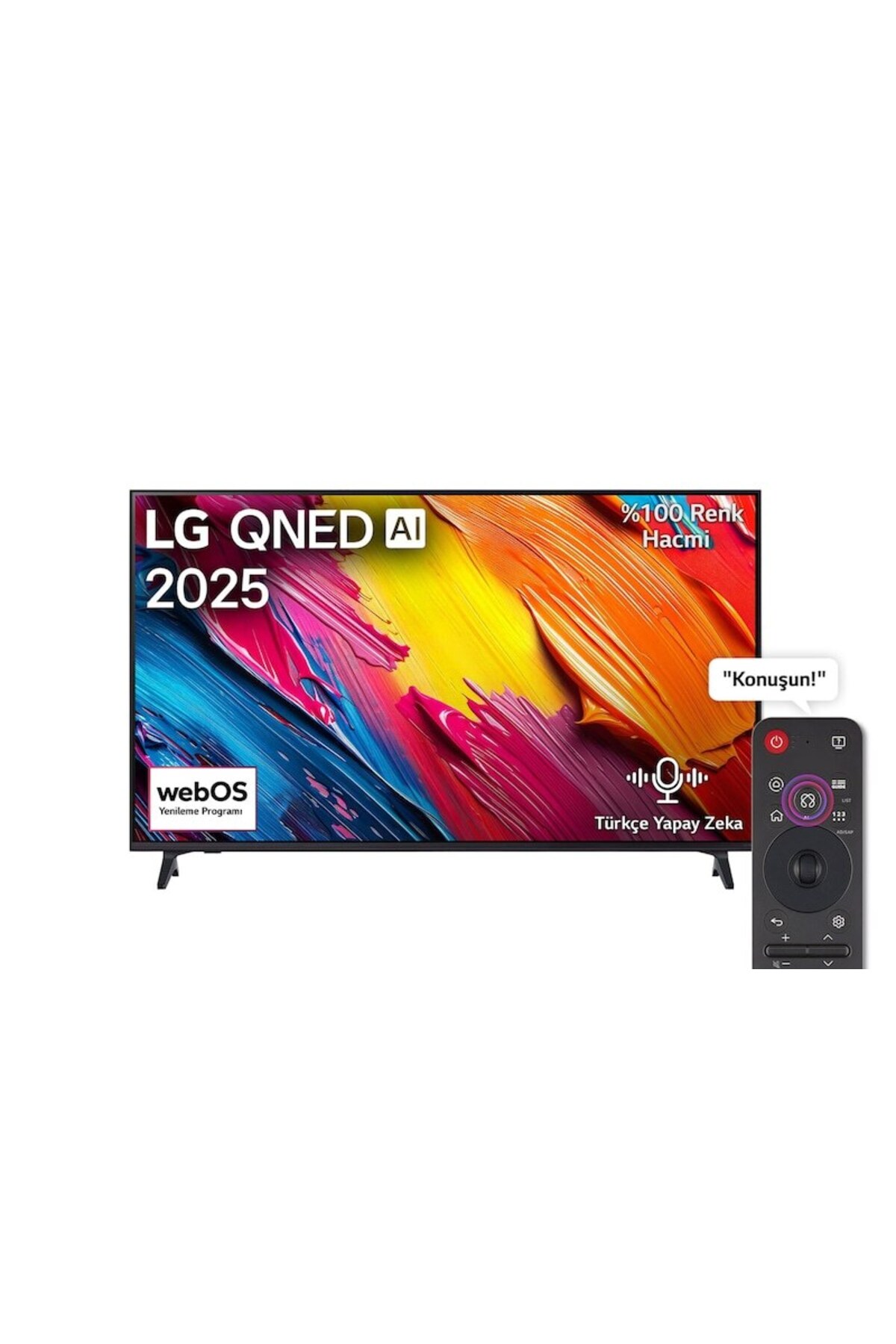 LG 65QNED70A6A QNED TV 2025 65 inç 165 Ekran Uydu Alıcılı Smart 4K AI Sihirli Kumanda - Fiyatı, Yorumları