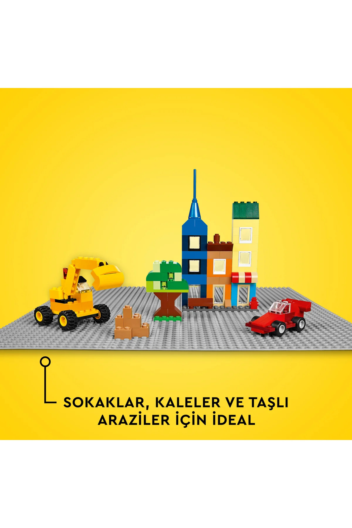 LEGO Ahtapot - ® Classic Gri Plaka 11024 - 4 Yaş Ve Üzeri Yaratıcı Yapım Seti (1 Parça) fotoğrafı 6 (önizleme)