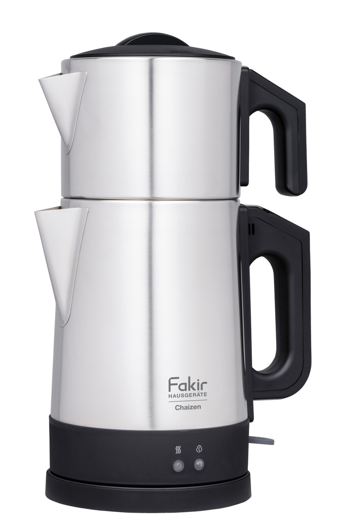 Fakir Chaizen Çay Makinesi 1800W Paslanmaz Çelik Demlikli Otomatik Kapanma 1.8L Su Isıtıcı - Rosie