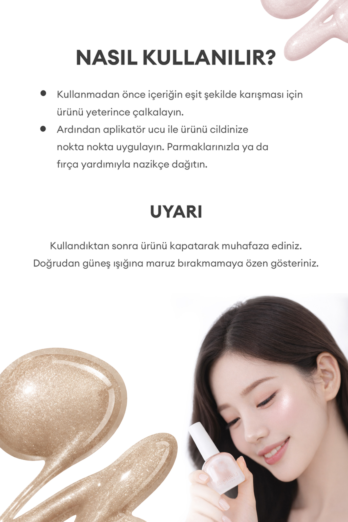 Ciltle Bütünleşen Kalıcı Likit Aydınlatıcı Juicy-Pang Water Highlighter (GD01) — بژ 111211 — تصویر 8 از 9