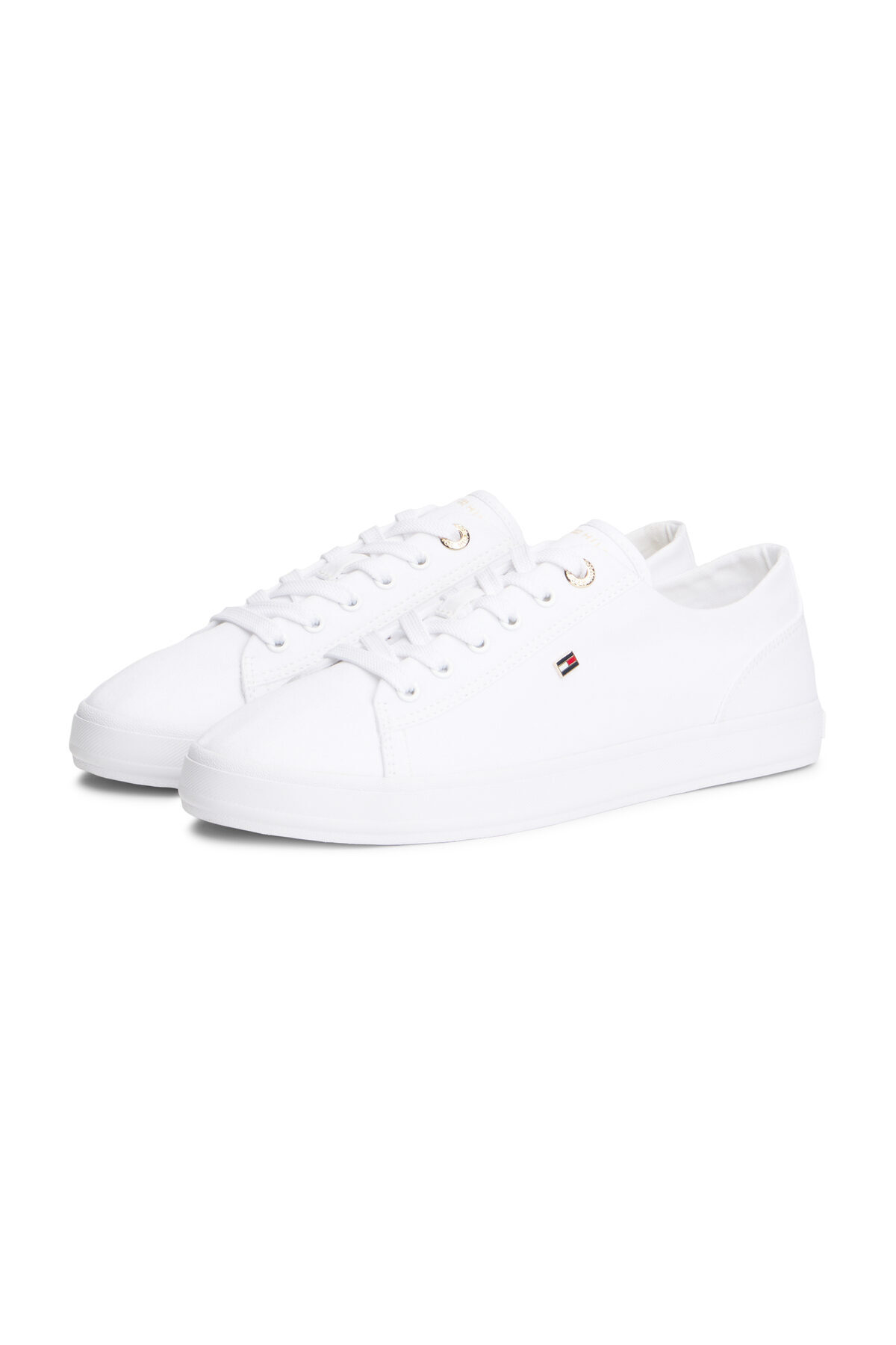 Tommy Hilfiger Damskie sneakersy z logo marki, idealne do codziennego użytku,...