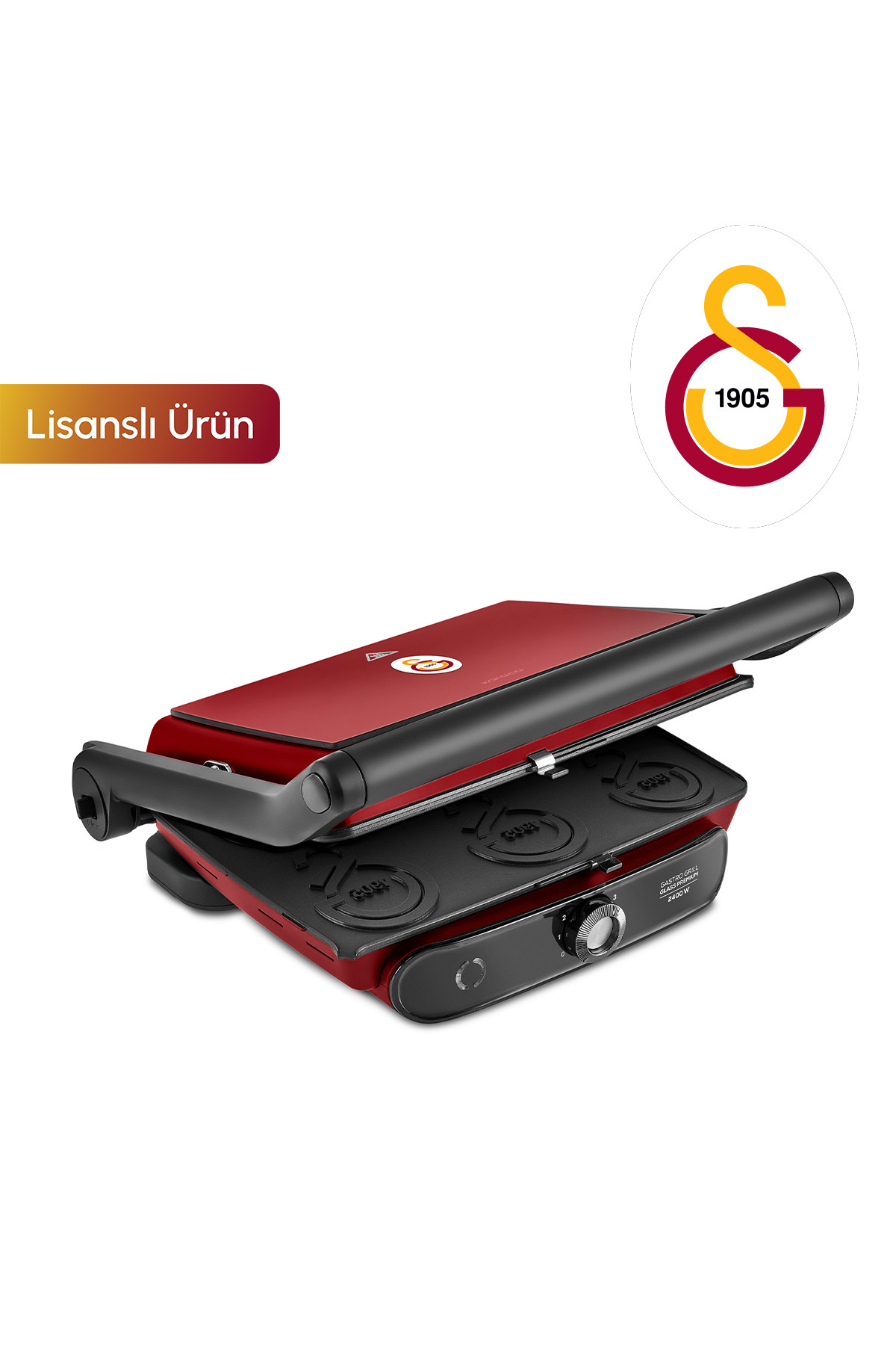 Karaca x Galatasaray Lisanslı Taraftar Logo Plakalı Tost Makinesi