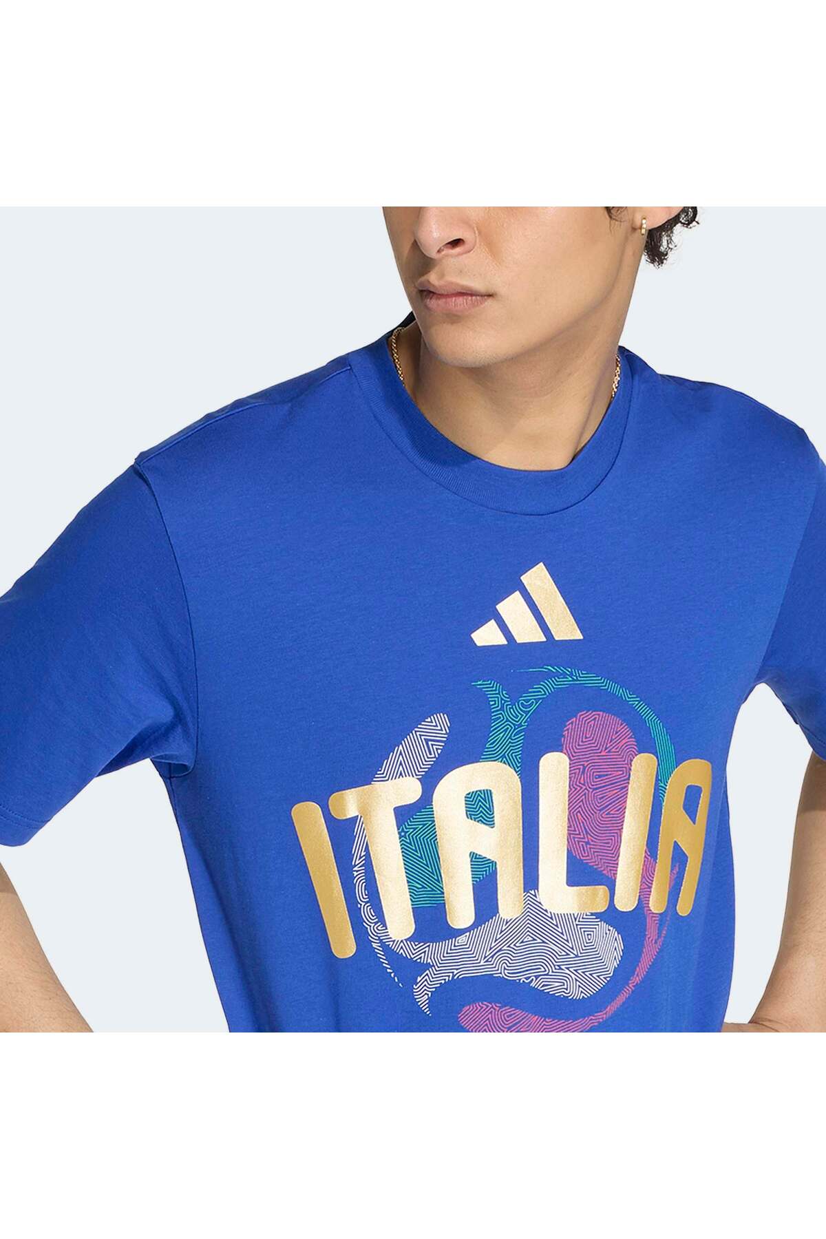 تیشرت adidas آدیداس ورزشی مردانه جام جهانی فوتبال 2026 ایتالیا JZ8918 اورجینال - تصویر 5