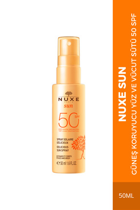 Nuxe Sun Güneş Koruyucu Yüz Ve Vücut Sütü Spf 50