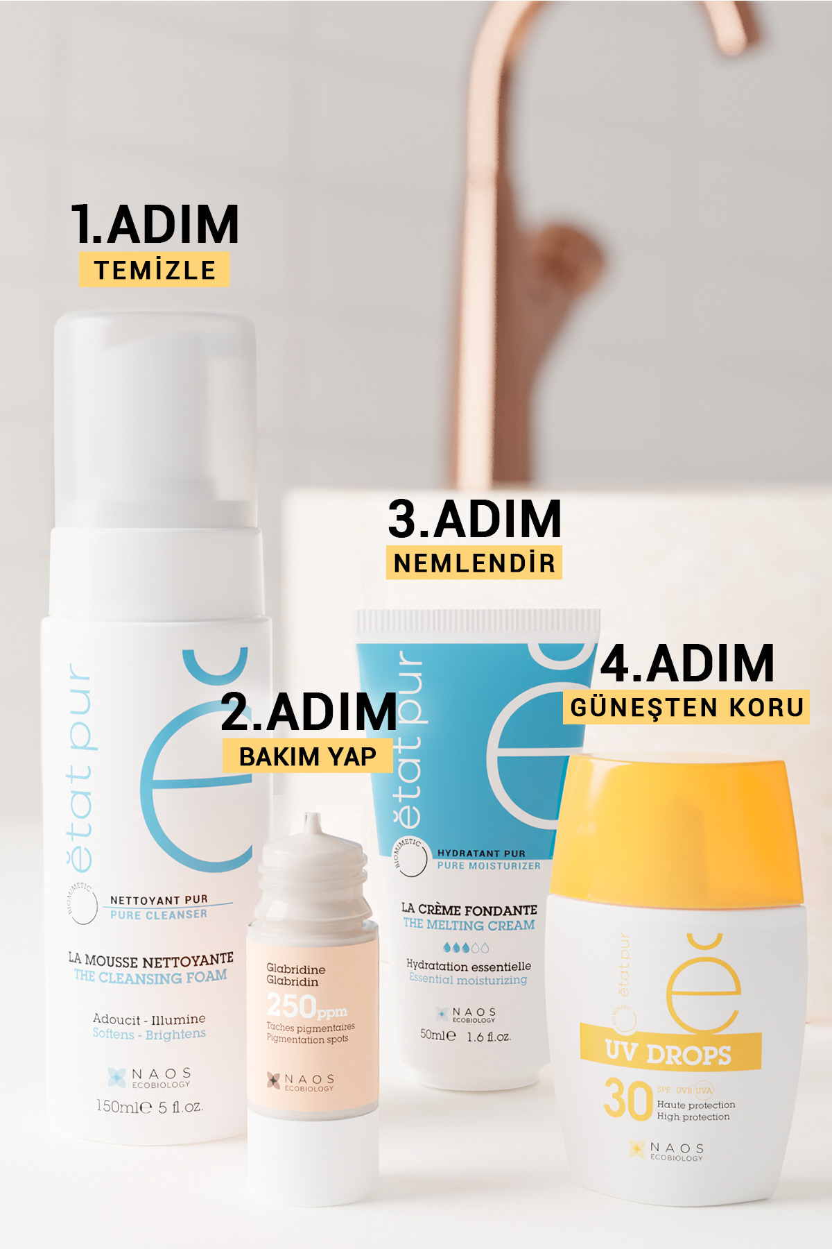 UV DROPS %100 Mineral Filtreli Hassas & Tüm Ciltler Güneş Kremi SPF30 30 gr — 3005031869 — تصویر 9 از 9