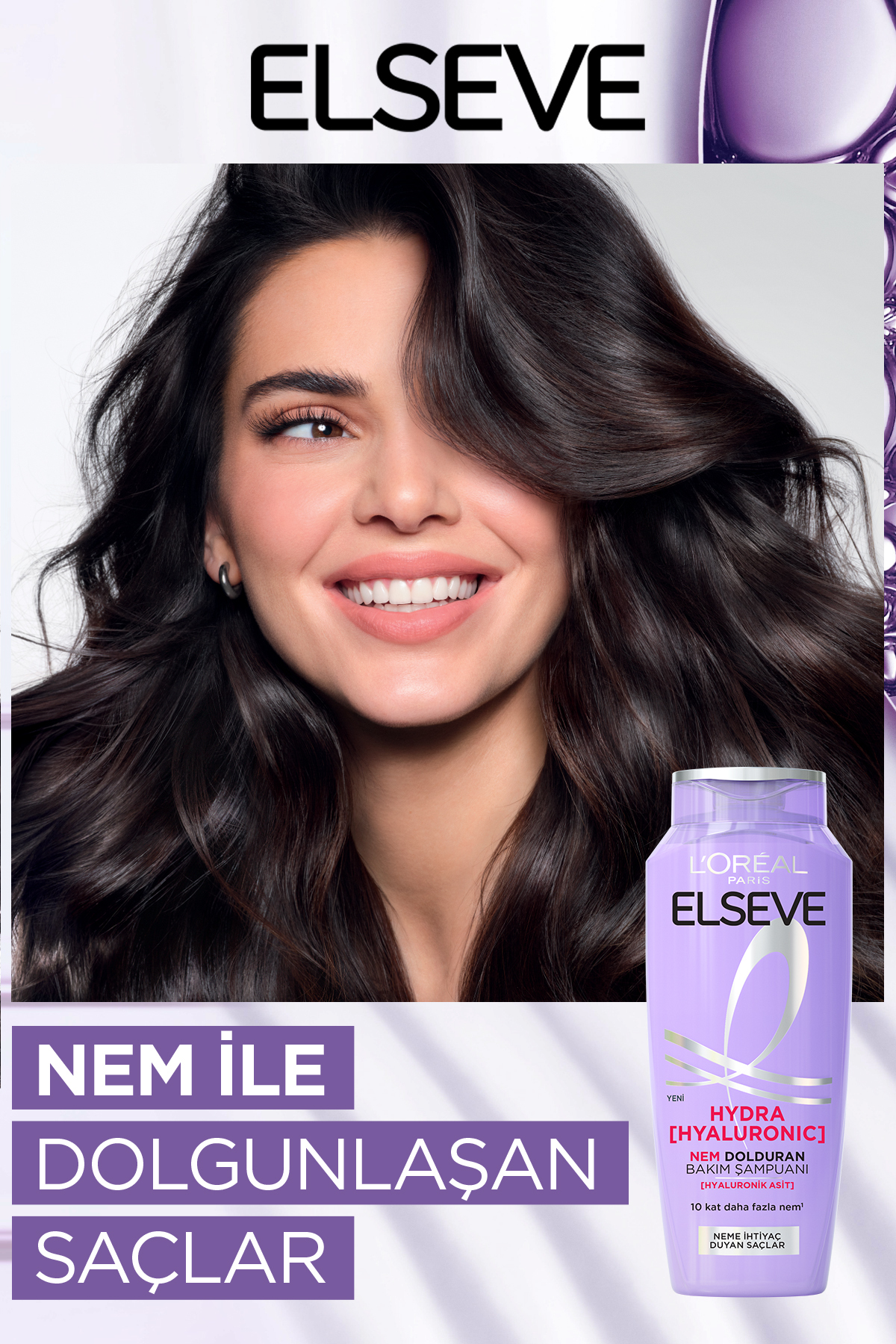 5'li Elseve Hydra [Hyaluronic] Nem Dolduran Bakım Şampuanı 300 ml