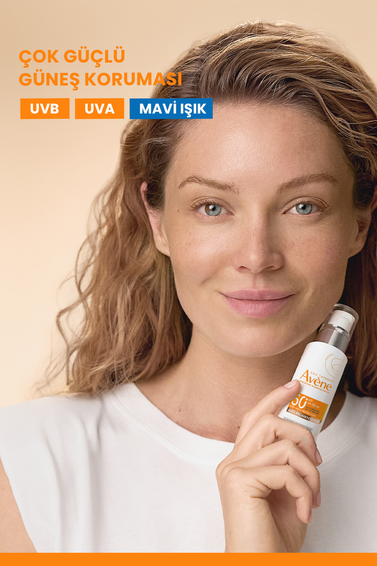 کرم ضد آفتاب رنگی با SPF 50+ و حاوی اسید آزلاویک (%0.12) حجم 40 میلی لیتر