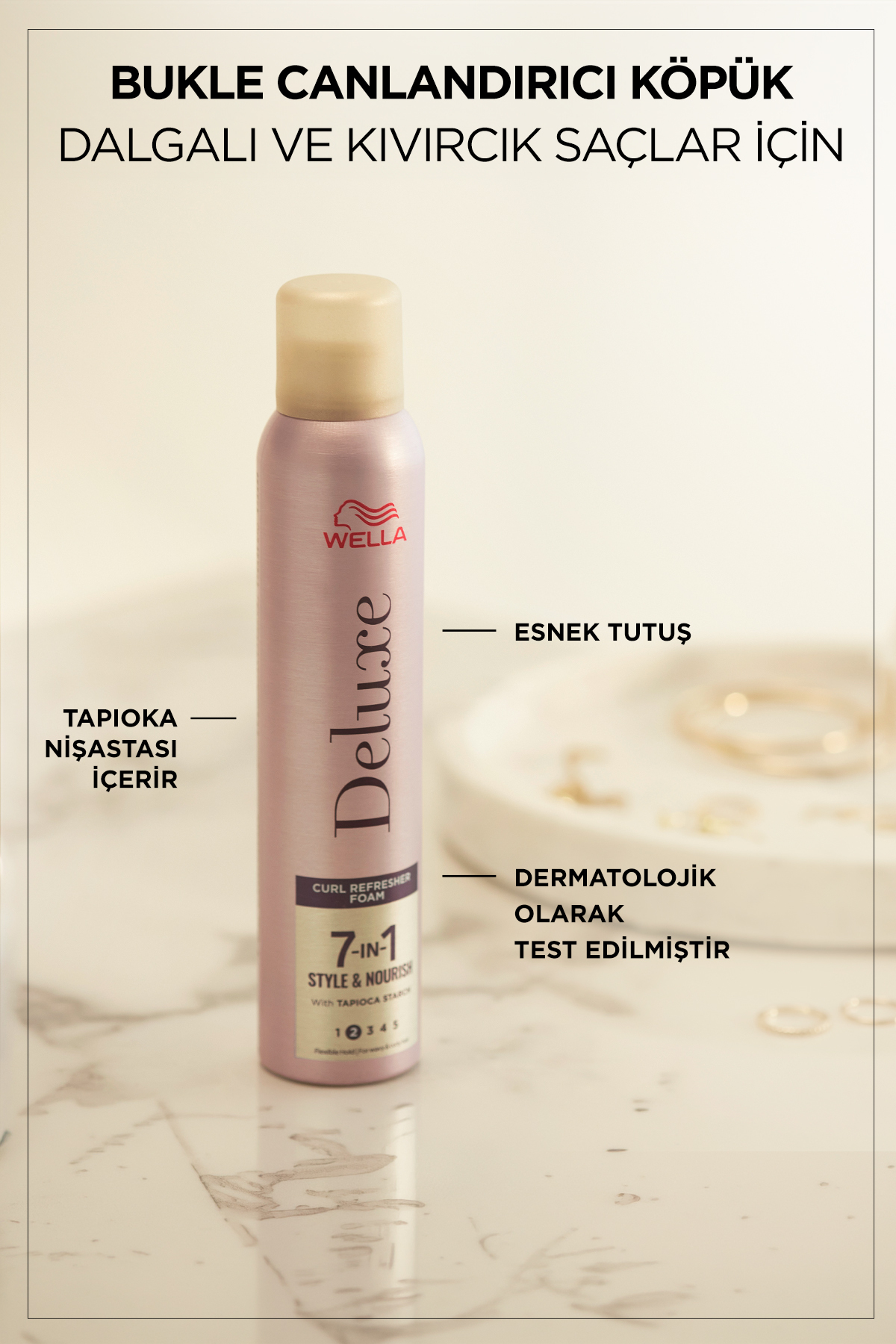 Deluxe Bukle Canlandırıcı Saç Köpüğü 200 ML — 4064666943237 — تصویر 2 از 6