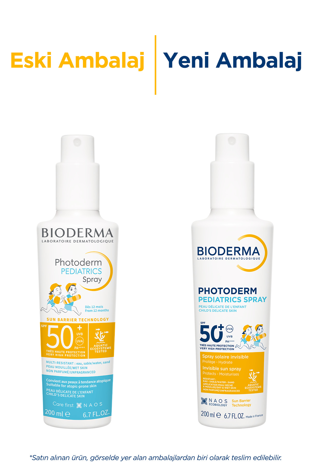 Photoderm Pediatrics Spray SPF50+ Antioksidan Etkili Yüksek Korumalı Çocuk Güneş Spreyi 200 ML — 10001409 — تصویر 2 از 8