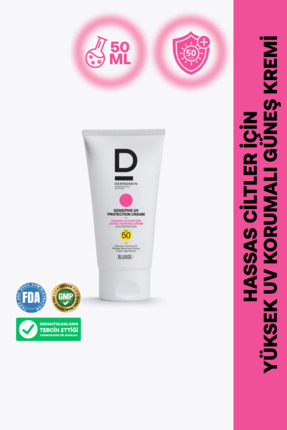Dermoskin Blueage+Hassas Ciltler İçin Nemlendirici Güneş Koruma Kremi SPF 50+...