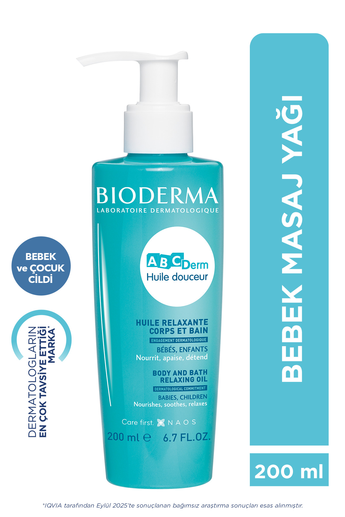 Bioderma ABCDerm Relaxing Oil 200 ml Fiyatı, Yorumları