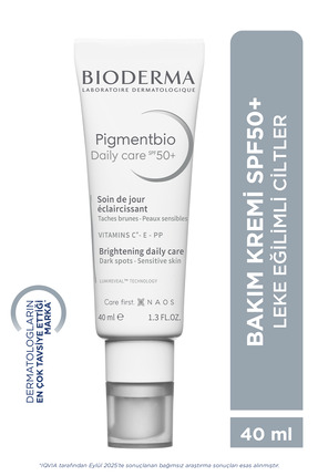 Bioderma Pigmentbio Daily Care SPF50+ Güneş Koruyuculu Leke Karşıtı Aydınlatı...