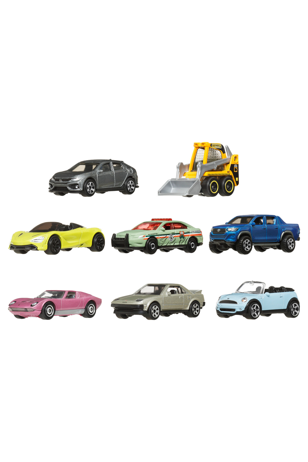 raj♡おまとめ買い割あり♡ 専用Mattel Matchbox 1:18 Mattel Matchbox® Sekizli Araba Seti HRV81 - Fiyatı, Yorumları