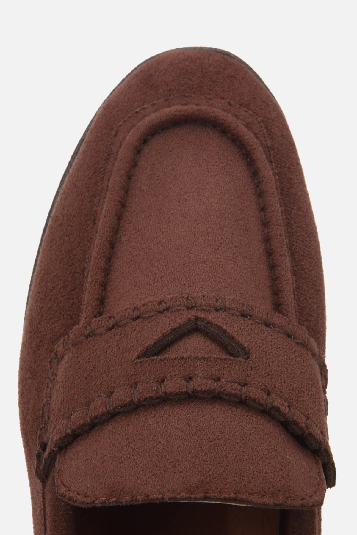 Yaya by Hotiç Kadın Kahverengi̇ Süet Dikiş Detaylı Loafer görsel 5