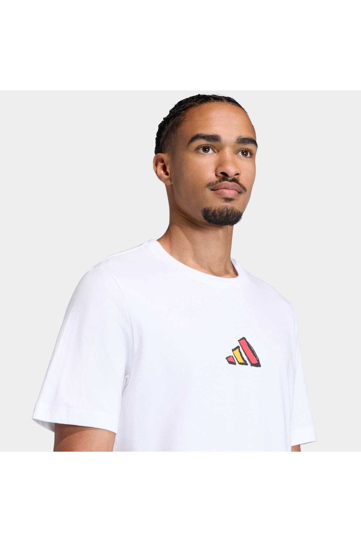 جام جهانی - تیشرت adidas آدیداس ورزشی مردانه تانگو جی تی اسپانیا KB9501 اورجینال - تصویر 5